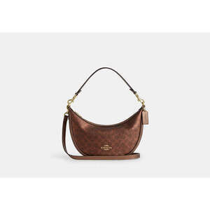 Aria Shoulder Bag In Signature Canvas